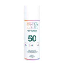 Minela Care Anti-Aging Organik Mineral Filtreli SPF50+ 70 gr Yüz Güneş Kremi
