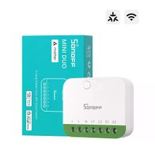 Mini-2gs Duo Matter 2 Kanallı Akıllı Röle Zigbee