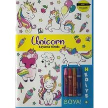 Minik Ressamlar - Unicorn Boyama Kitabı - Doğan ve Egmont Yayıncılık