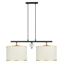 Minimal E-Ticaret Lambent Line Crystal Plafonyer Kumaş Avize