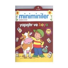 Miniminiler Bordo Kitap Yapıştır ve Boya - Parıltı Komisyon