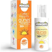 Minoris Organik Leke Karşıtı SPF50+ 150 ml Güneş Kremi