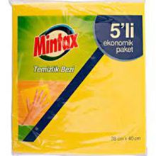 Mintax 5'li Temizlik Bezi