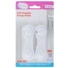 Miny Baby Çift Kapaklı Dolap Kilidi