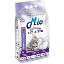 Mio 10 lt Lavanta İnce Taneli Bentonit Kokulu Kedi Kumu