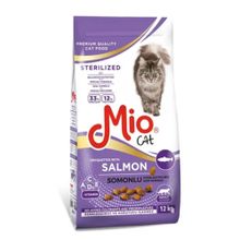 Mio 12 kg Somonlu Kısırlaştırılmış Kedi Maması