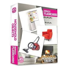 MIRACLE FLASHCARDS - HOUSEHOLD OBJECTS 1 - GENEL