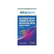 Miraderm Glucosamine Sulphate Chondroitin MSM 60 Tablet