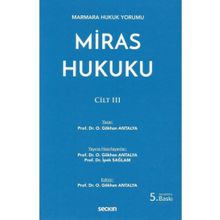 Miras Hukuku Cilt III- Seçkin Yayınevi