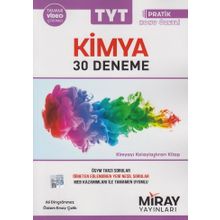 Miray Yayınları TYT Kimya 30 Deneme Sınavı