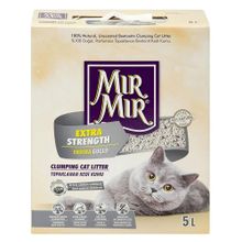 MırMır Bentonit Ekstra Güçlü Kutu 5 lt Kedi Kumu