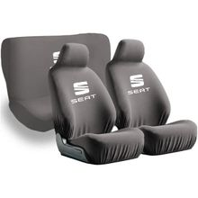 Mirsepet Seat Alhambra Tam Set Gri Oto Koltuk Kılıfı