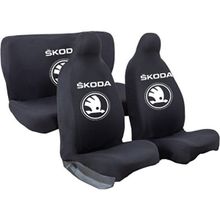 Mirsepet Skoda Favorit Siyah Oto Koltuk Kılıfı Seti
