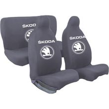 Mirsepet Skoda Superb Tam Set Gri Oto Koltuk Kılıfı