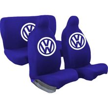 Mirsepet Volkswagen Uyumlu Amarok Lacivert 4 Parça Set Oto Koltuk Kılıfı