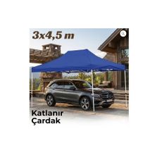 Missidea 3×4,5 Makaslı Katlanır Çardak Mavi