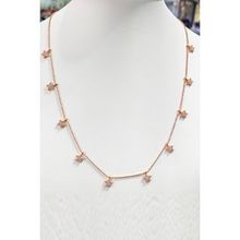 Mistik Silver Sallantılı Çoklu Yıldızlı Gümüş Kolye