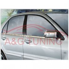 Mitsubishi Lancer Tk 2004-2008 Paslanmaz Çelik Krom Cam Çıtası