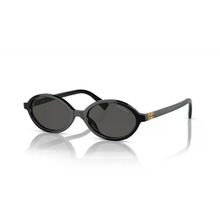 Miu Miu Regard MU 04ZS 1AB5S0 50 Black-Dark Grey Kadın Güneş Gözlüğü