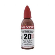 Mixol 20 - 20 ml Renk Tüpü Kestane