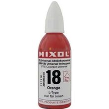 Mixol 20 ml Turuncu Renk Pastası