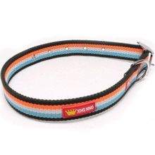 Mixpet 3 cm Renkli Çizgili Köpek Boyun Tasması