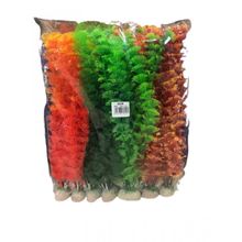 Mixpet 30 cm 10 Adet Plastik Yapay Akvaryum Bitkisi