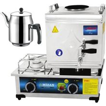Mizan 15 Lik Lpg Tüplü 10 lt 1 Demlikli Çay Kazanı Demlik