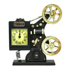 Mnk C0314 Dekoratif Metal Sinemaskop Saat