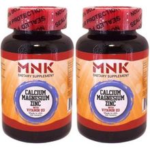 Mnk Calcium Magnesium Zinc with Vitamin D3 120 Tablet