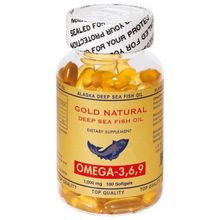 MNK Gold Naturel Omega 3-6-9 Balık Yağı 100 Softjel