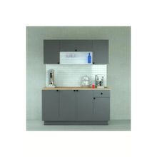 Mobilique 160 cm Ahşap MDF Tezgahlı Hazır Mutfak