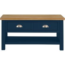 Mobilya Baba Lassie Navy Blue Orta Sehpa