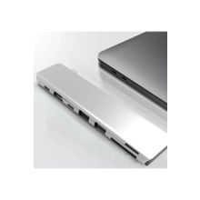 Mobitell 7in1 Type-C to PD 2xUSB Type-C HDTV SD TF Dönüştürücü Adaptör