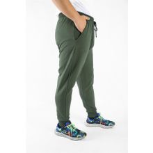 Moc Grande 11516 Haki Full Lycra Büyük Beden Basic Eşofman Altı