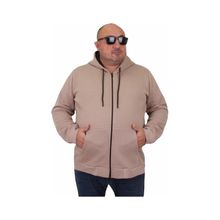 Moc Grande 11701 Toprak Kapüşonlu Erkek Sweatshirt