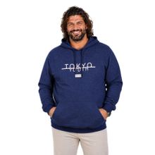 Moc Grande 22702 Lacivert Kapüşonlu Erkek Sweatshirt