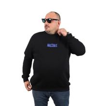 Moc Grande 22735 Siyah Büyük Beden Malcomx Erkek Sweatshirt