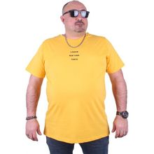 Moc Grande 23111 Limited Edition Büyük Beden Sarı Erkek T-shirt