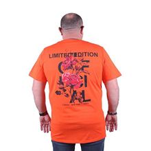 Moc Grande 23111 Limited Edition Büyük Beden Turuncu Erkek T-shirt