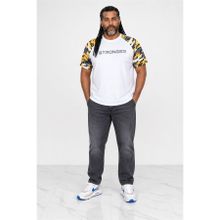 Moc Grande 23146 Raglan Sleeve Camouflage Hardal Erkek T-shirt