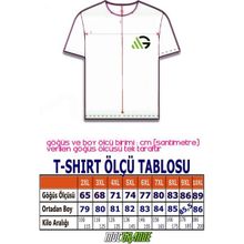 Moc Grande 23173 Büyük Beden Basic Marin Erkek T-shirt