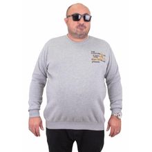 Moc Grande 23203 Conture Club Gri Melanj Erkek Sweatshirt