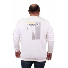 Moc Grande 23206 Streetwear Ekru Erkek Sweatshirt