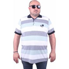 Moc Grande 23409 Büyük Beden Basic Lacivert Erkek T-shirt