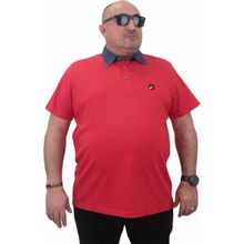 Moc Grande 23420 Büyük Beden Kırmızı Erkek T-shirt