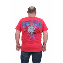 Moc Grande 24125 Büyük Beden Basic Kırmızı Erkek T-shirt