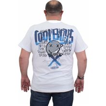 Moc Grande 24125 Sıfır Yaka Beyaz Erkek T-shirt