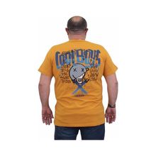 Moc Grande 24125 Sıfır Yaka Cool Boys Hardal Erkek T-shirt