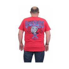 Moc Grande 24125 Sıfır Yaka Cool Boys Kırmızı Erkek T-shirt